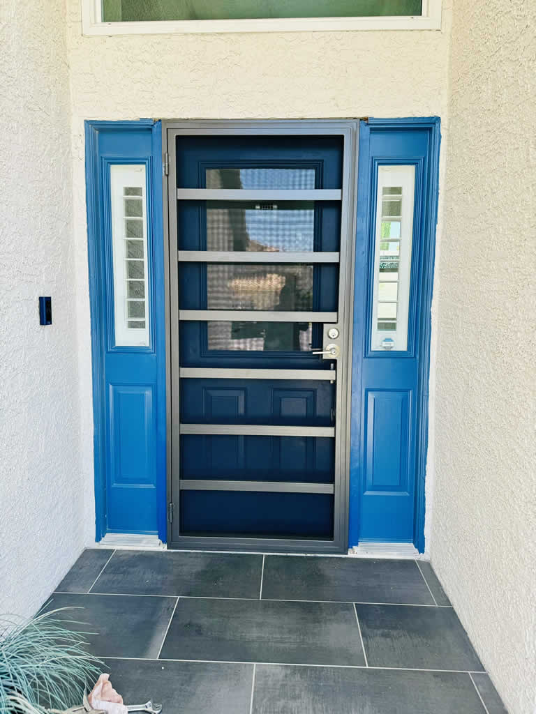 slim line security door, security screens for doors